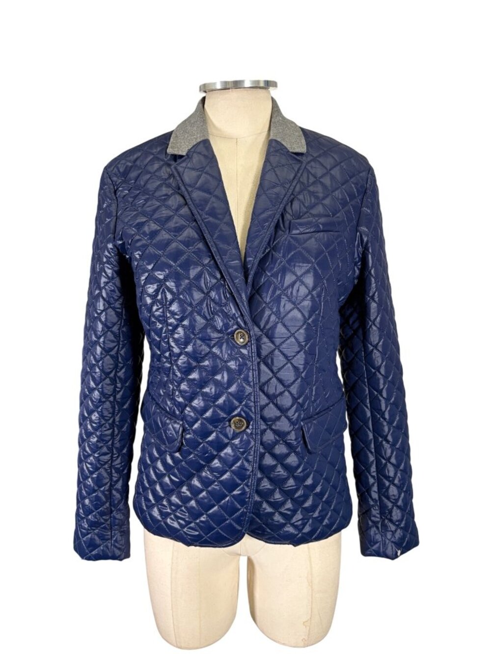 New Vineyard Vines Quilted Wool Trim Blazer Jacket Size 4
